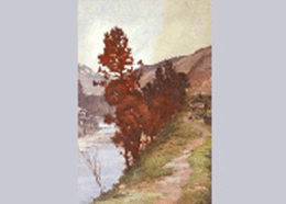 三宅克己作:風景画