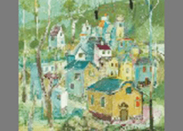 フェレンツェ・ボルダス作:小さな町